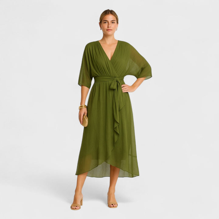 Ialina - Elegante jurk met taille