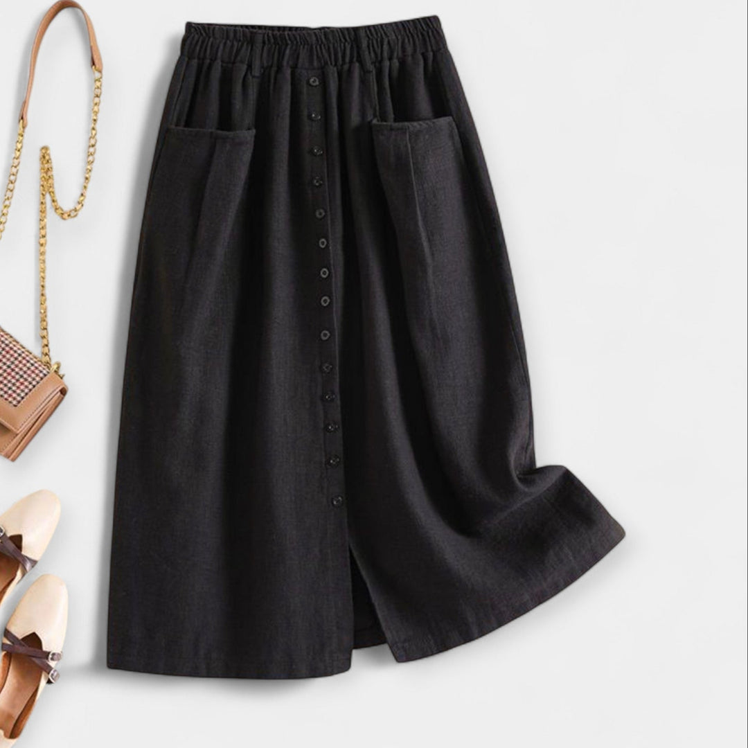 Midi Rok met Wasbeurt
