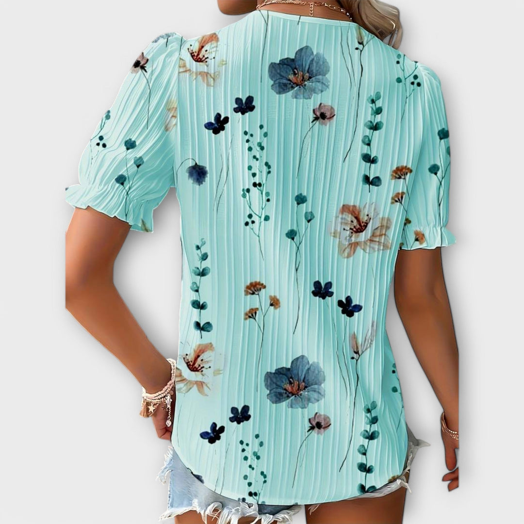 Emília - Blouse met V-hals