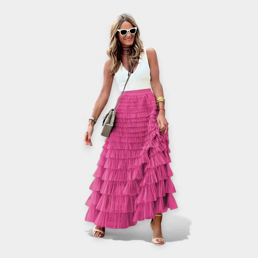 Saia Boho met Satijnen Afwerking
