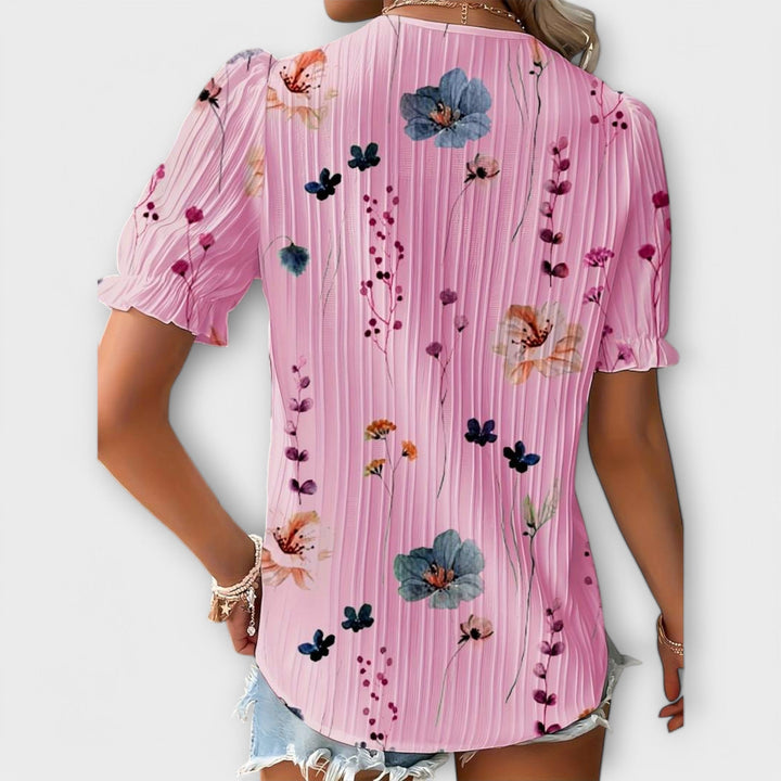 Emília - Blouse met V-hals