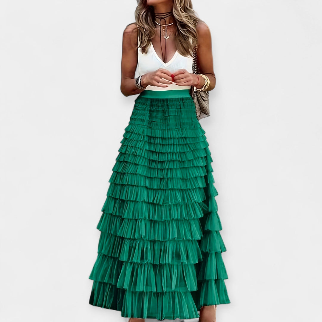 Saia Boho met Satijnen Afwerking