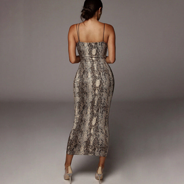 Leopard - Sexy Strakke Jurk