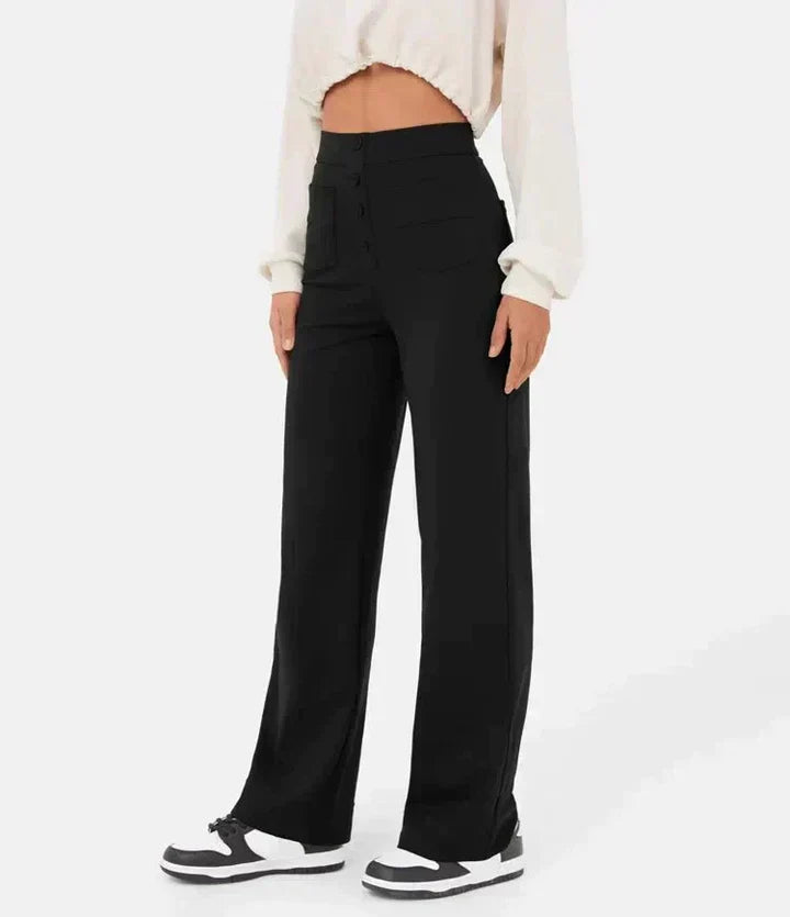 Sommerfeld | Elastische Broek met Hoge Taille