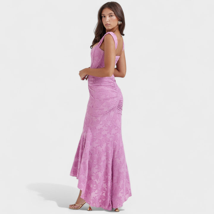 Francesca - Jurk met sculpturale silhouet