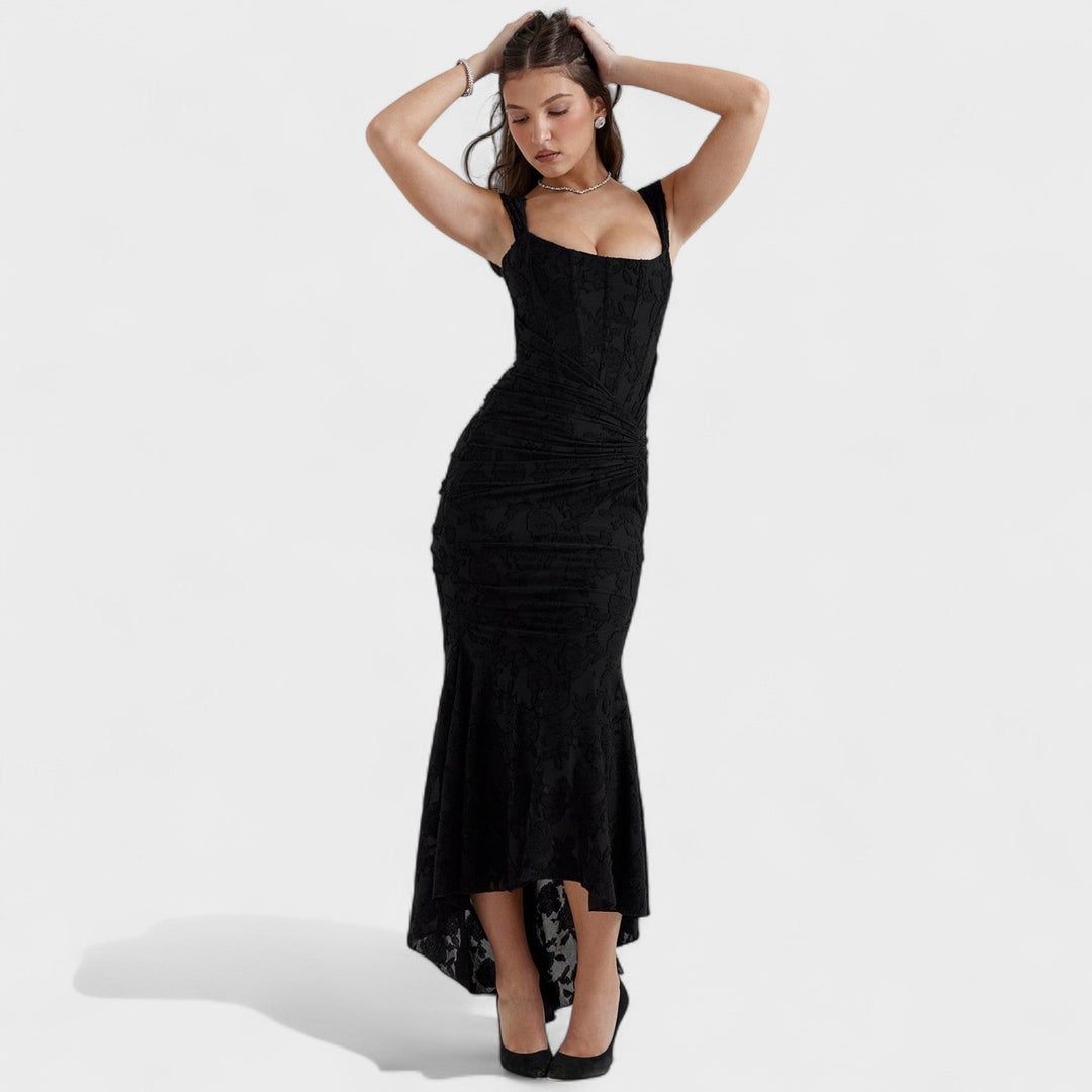 Francesca - Jurk met sculpturale silhouet