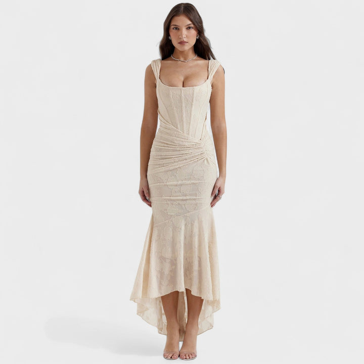 Francesca - Jurk met sculpturale silhouet