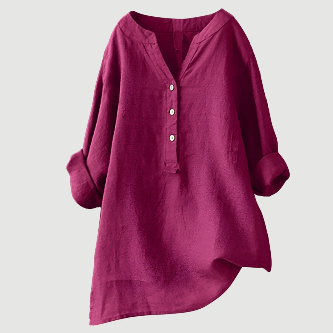 Sanne – Elegante Rode Blouse