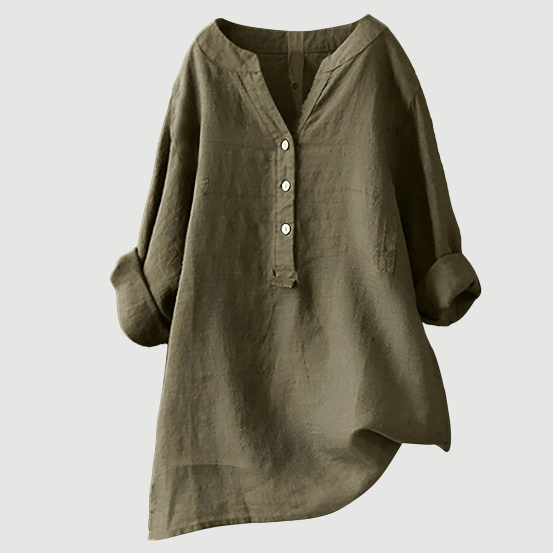 Sanne – Elegante Rode Blouse