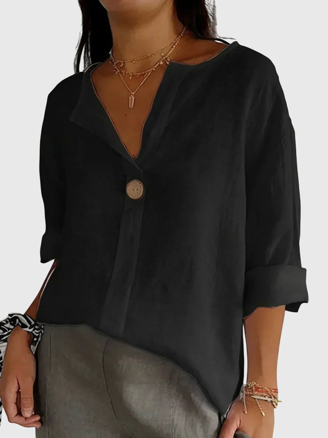 Gemma chique en comfortabele blouse