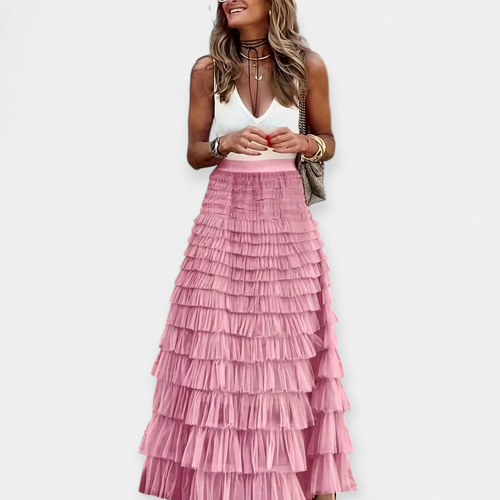 Saia Boho met Satijnen Afwerking