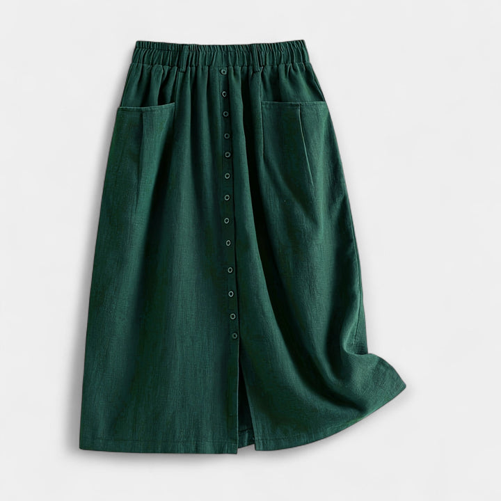 Midi Rok met Wasbeurt