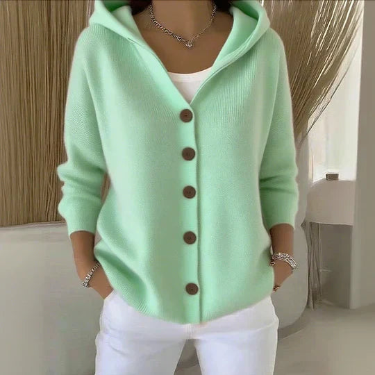Felícia - Moderne cardigan met capuchon