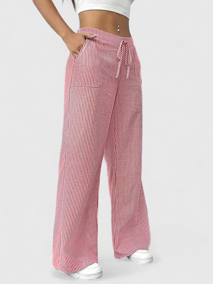 Sommerfeld | Comfortabele Wijde Broek met Elegante Details