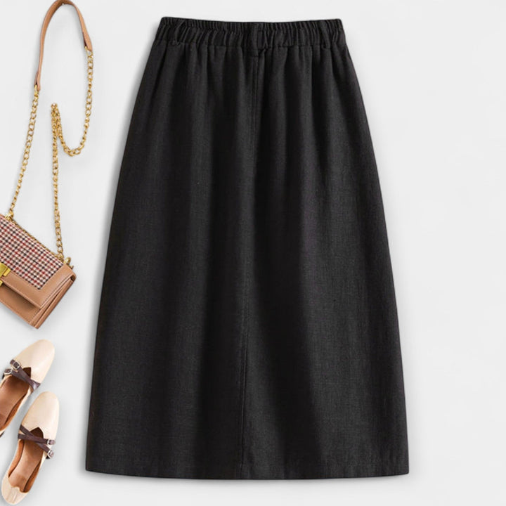 Midi Rok met Wasbeurt