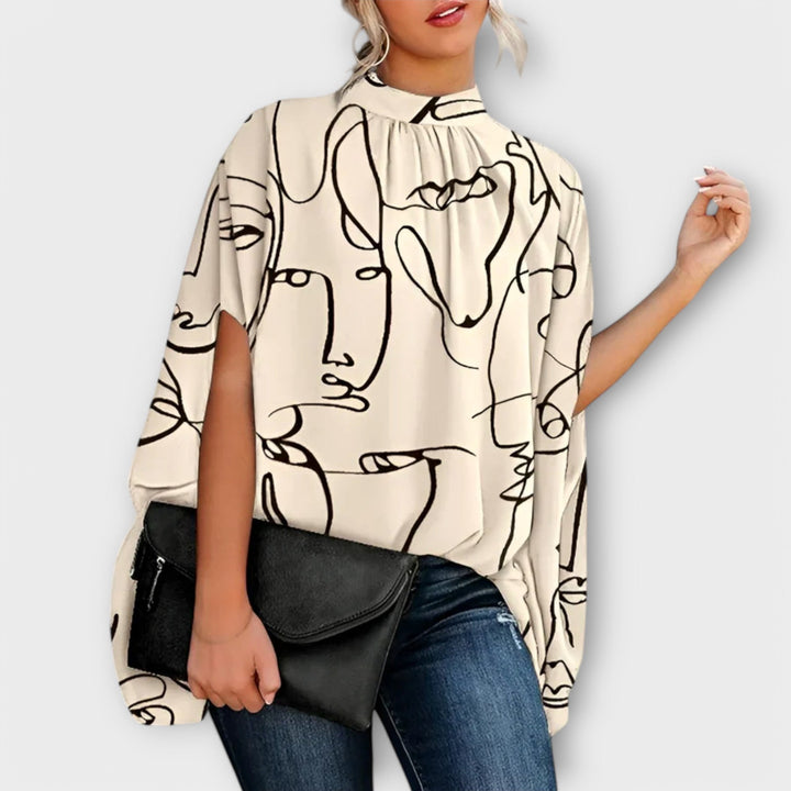Lurdes - Veelzijdige Blouse