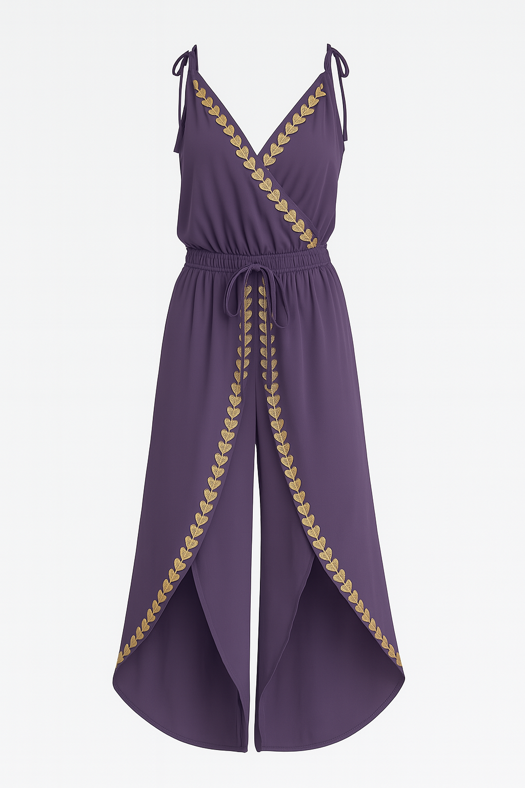 Lorena - Jurk Mono Gouden Details