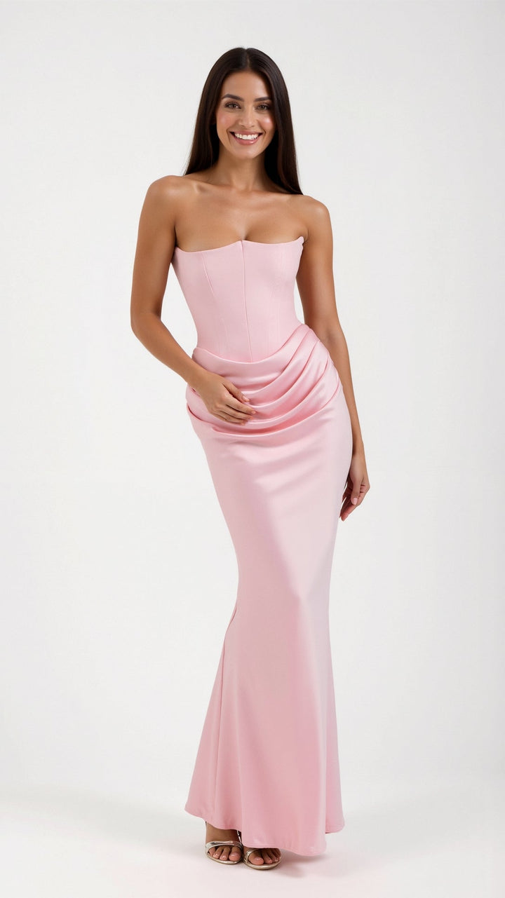 Esmeralda - Lange jurk met corset
