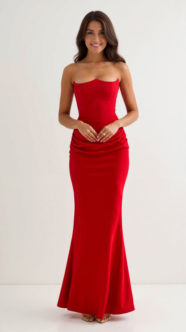 Esmeralda - Lange jurk met corset