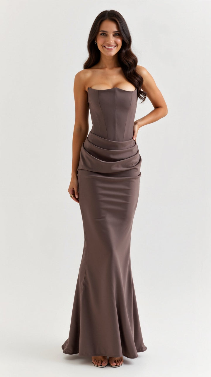 Esmeralda - Lange jurk met corset
