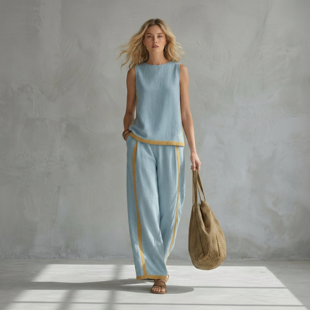 Teresa - Elegante Linnen Set