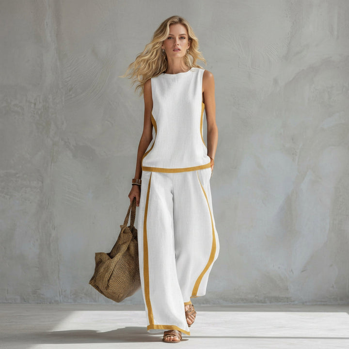 Teresa - Elegante Linnen Set