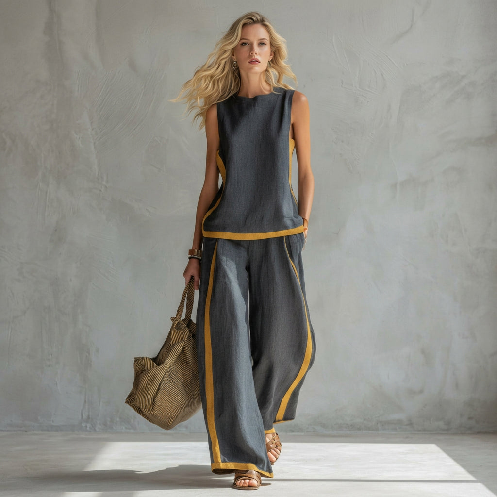 Teresa - Elegante Linnen Set