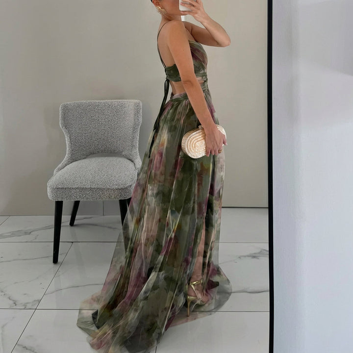 Margarida - Maxi Jurk met Bloemenprint