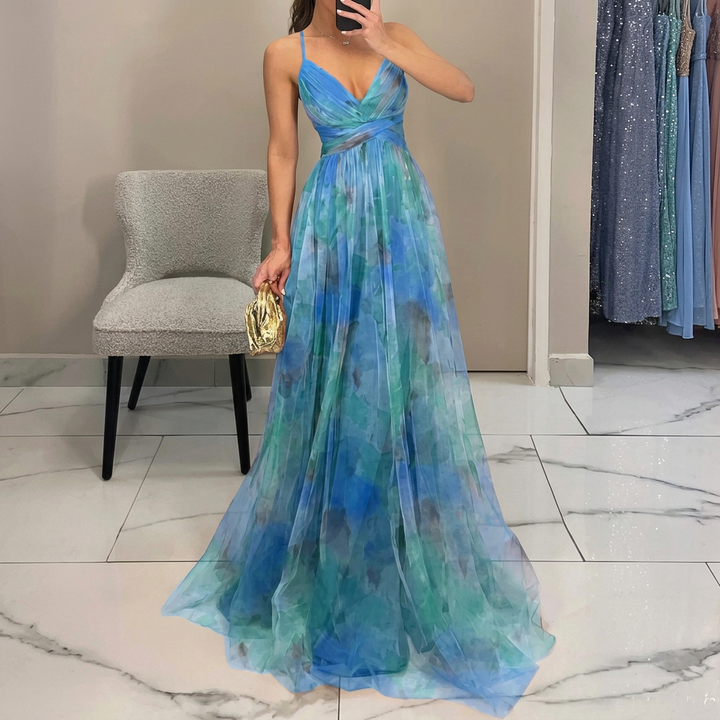 Margarida - Maxi Jurk met Bloemenprint