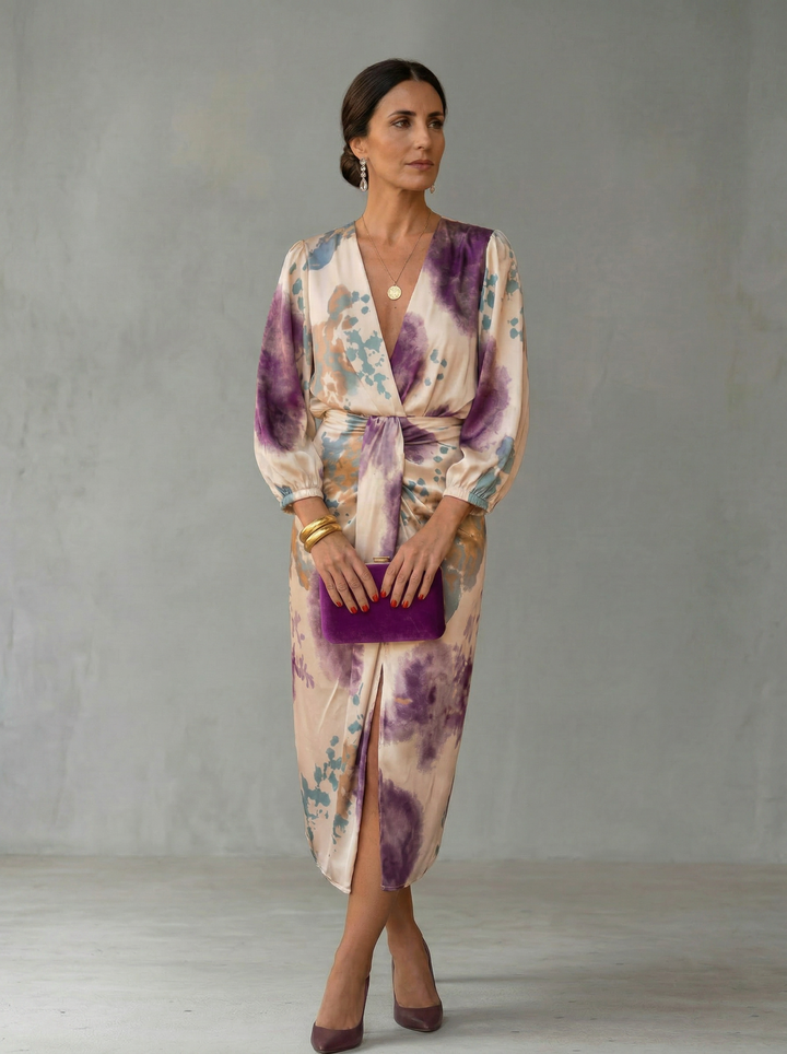 Valeria - Elegante Jurk met V-hals