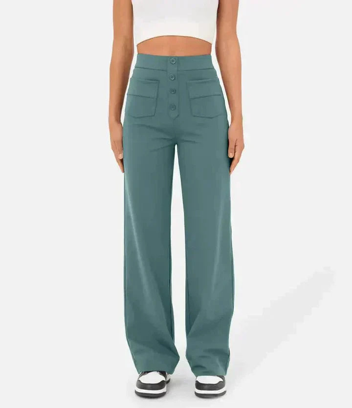 Sommerfeld | Elastische Broek met Hoge Taille