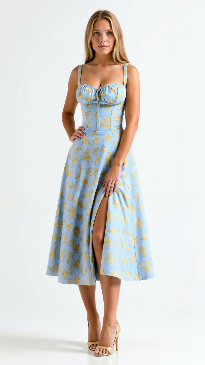 Júlia - Elegante Midi Jurk