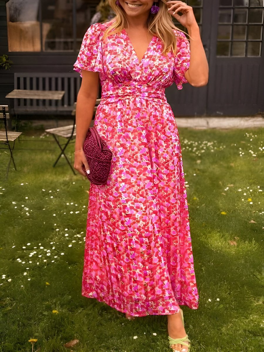 Sandra - Elegante maxi-jurk