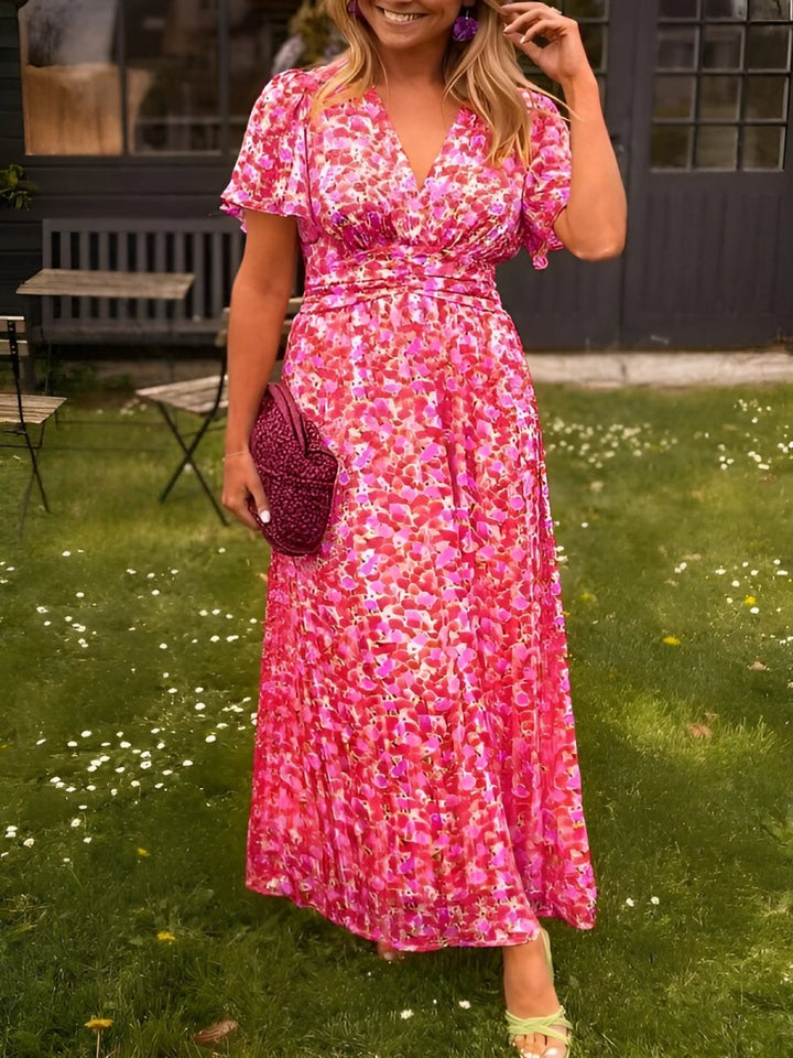 Sandra - Elegante maxi-jurk