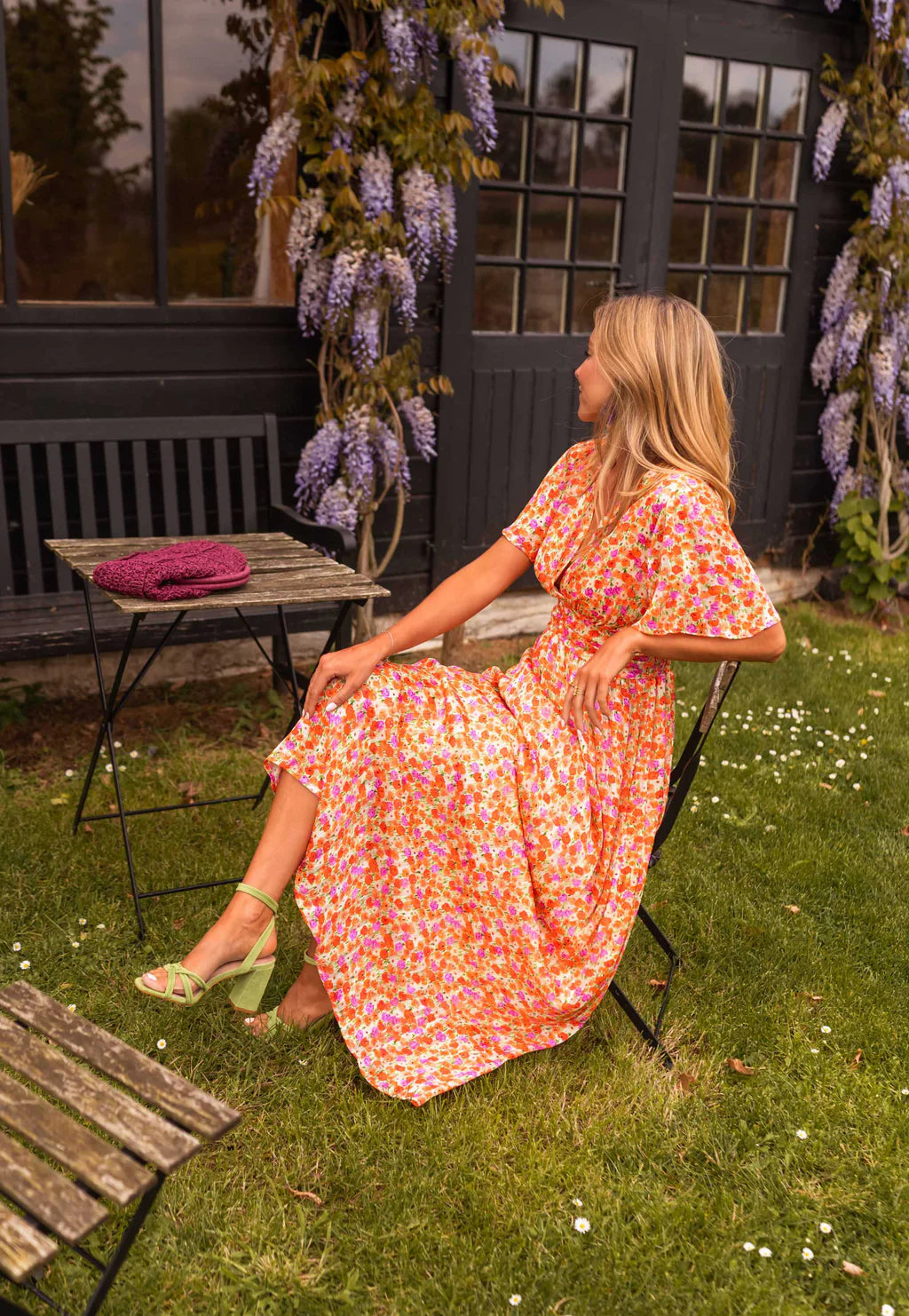 Sandra - Elegante maxi-jurk