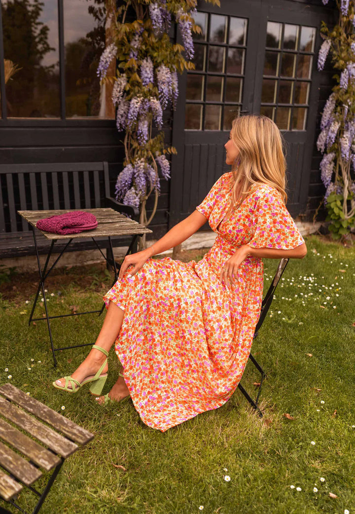 Sandra - Elegante maxi-jurk