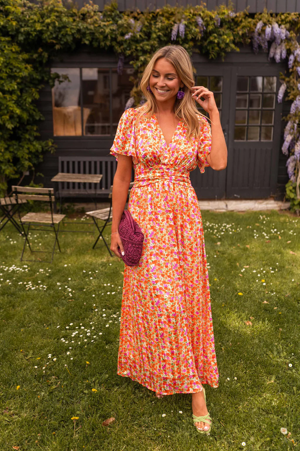 Sandra - Elegante maxi-jurk