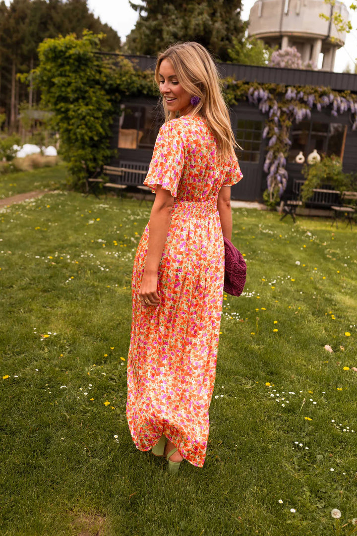 Sandra - Elegante maxi-jurk