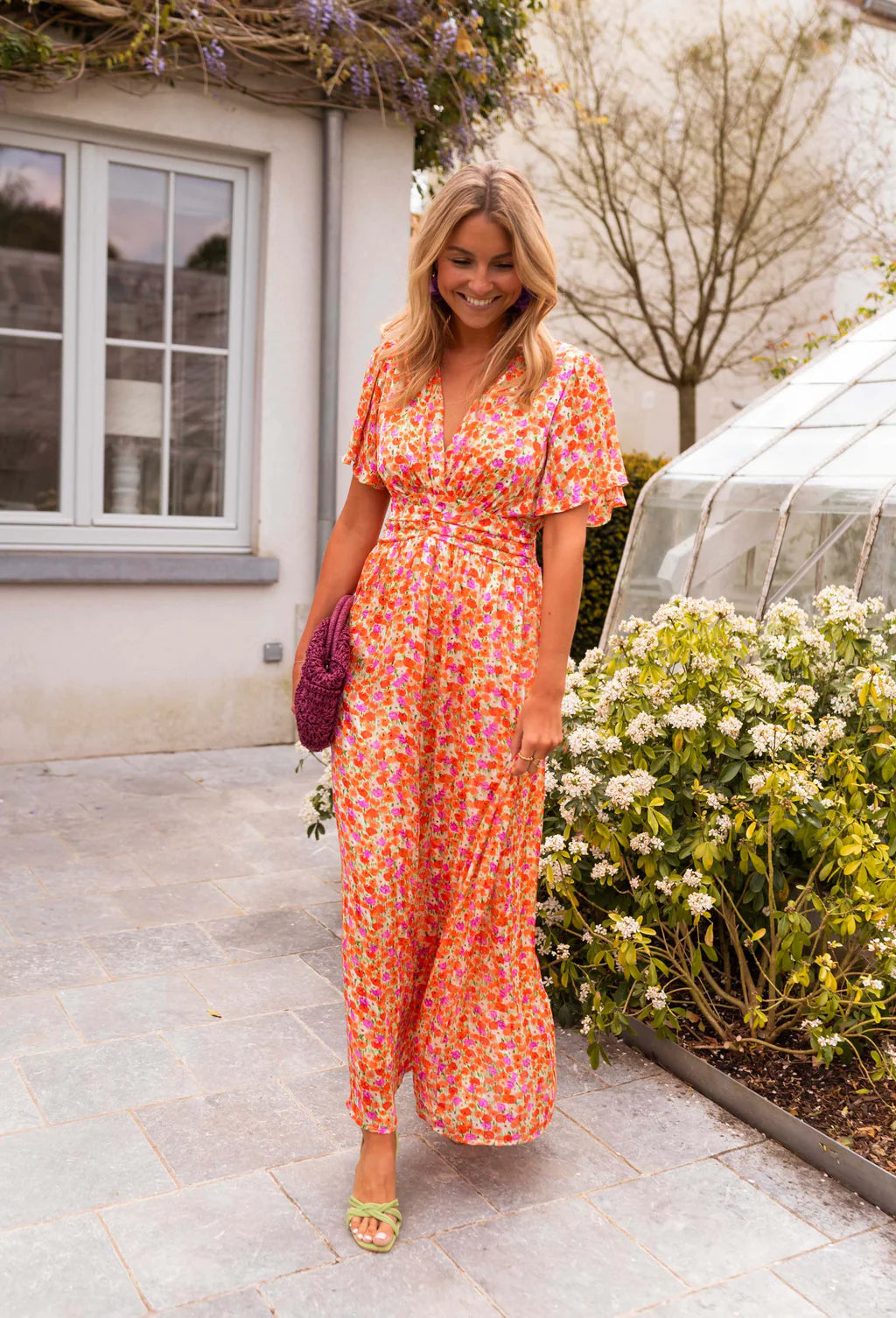 Sandra - Elegante maxi-jurk