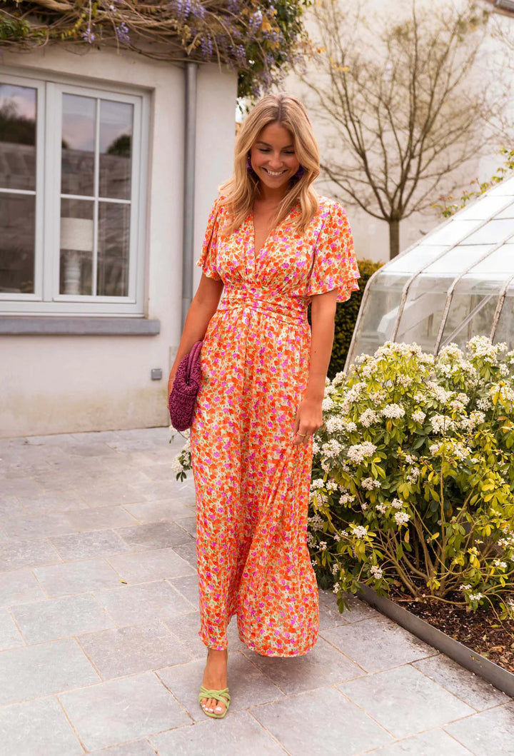 Sandra - Elegante maxi-jurk