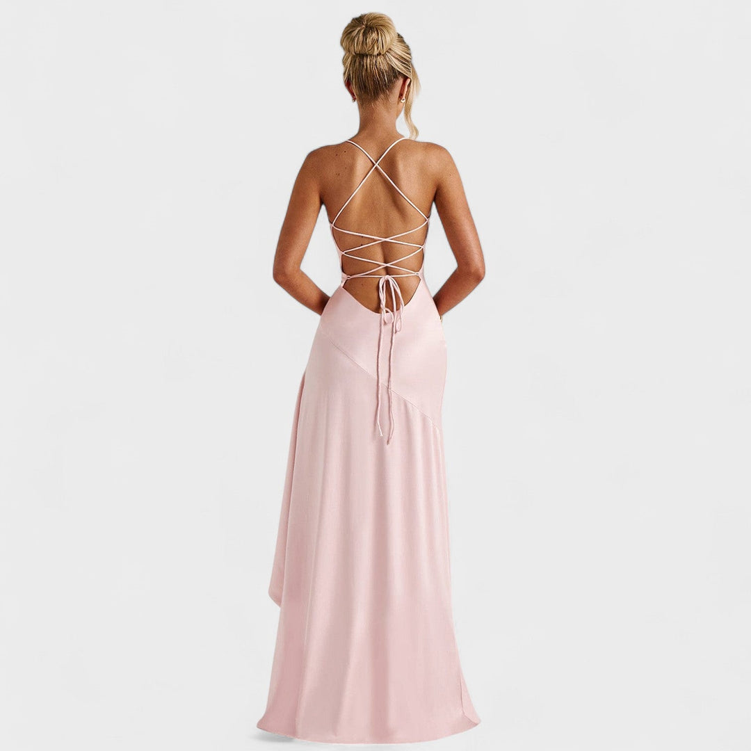 Samira - Maxi Jurk Roze