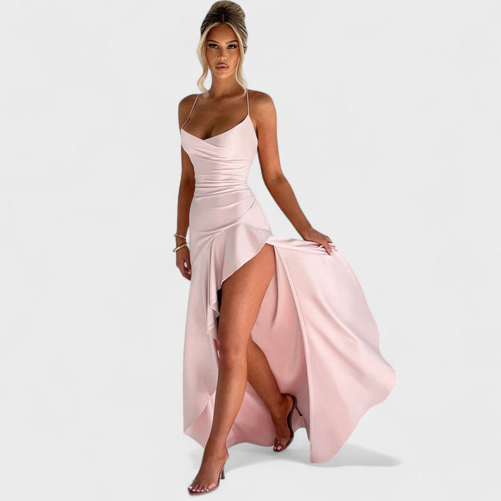 Samira - Maxi Jurk Roze