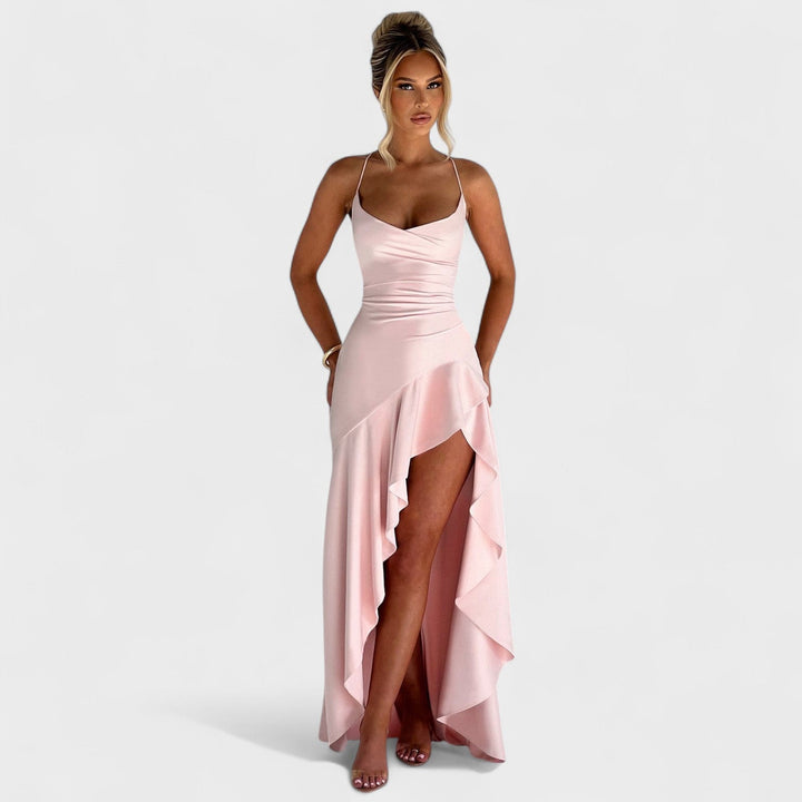 Samira - Maxi Jurk Roze
