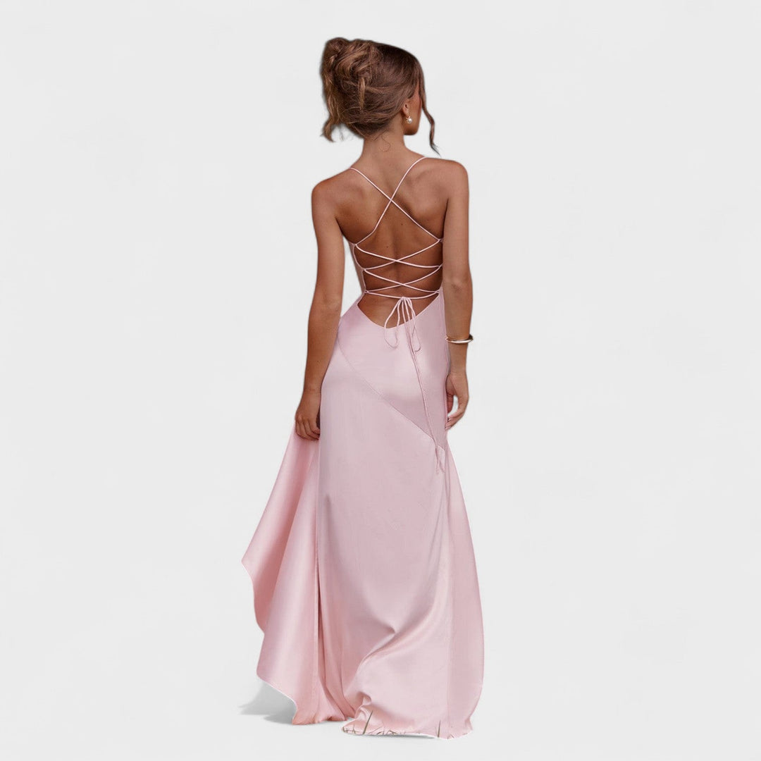 Samira - Maxi Jurk Roze