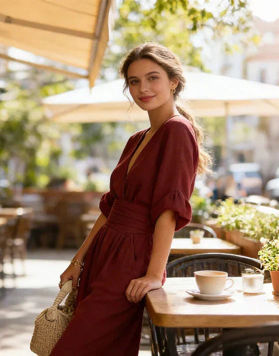 Elena – Elegante vloeiende combinatie