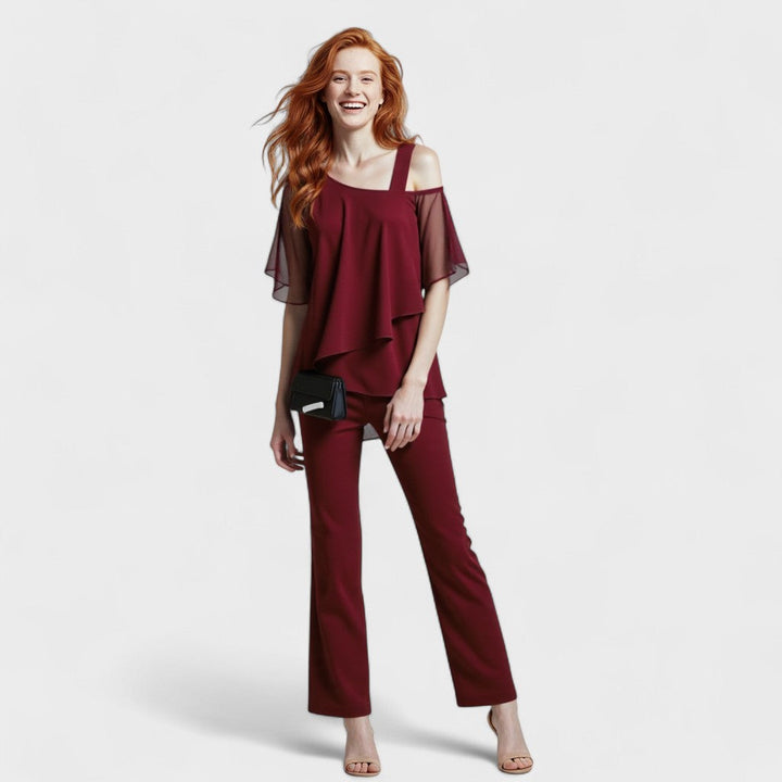 Bianca - Tijdloze Elegantie Schouders Ontbloot