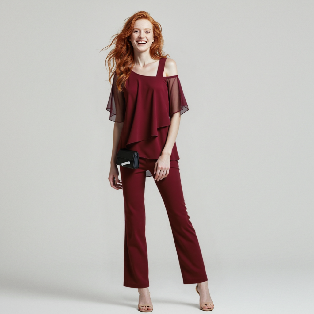 Bianca - Tijdloze Elegantie Schouders Ontbloot
