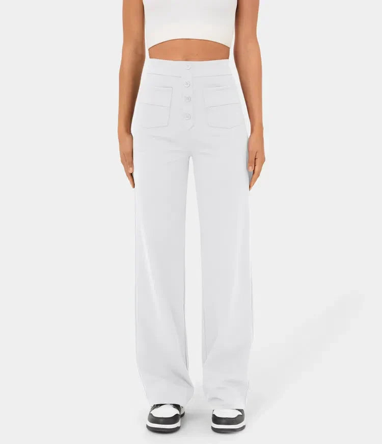 Sommerfeld | Elastische Broek met Hoge Taille