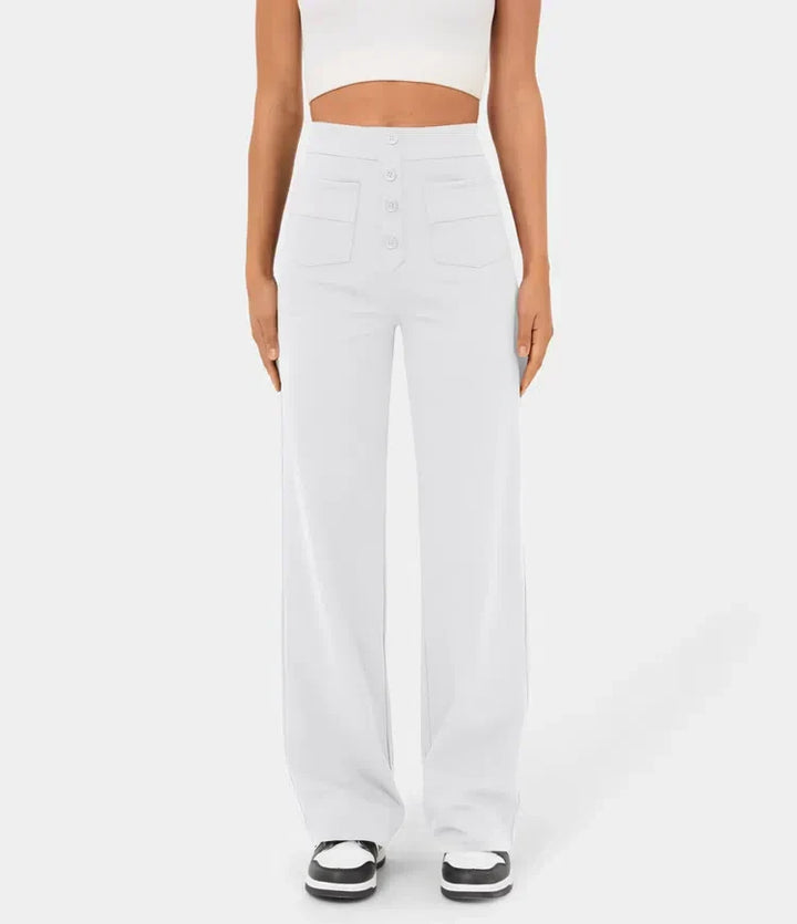 Sommerfeld | Elastische Broek met Hoge Taille